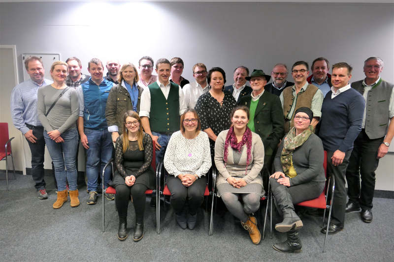 Gruppenbild Mitglieder FWG Bad Kohlgrub