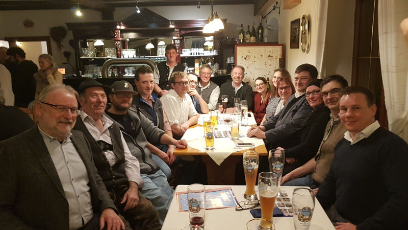 Gruppenbild Freie Wählergemeinschaft Bad Kohlgrub bei Infoveranstaltung