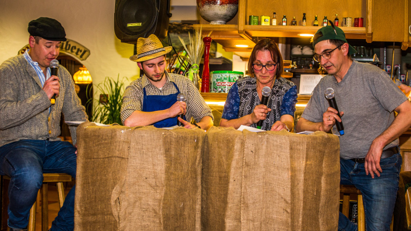 Kohlgruber Ratschkatl'n beim Starkbierfest 2020